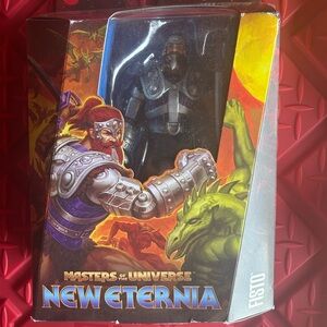 Mattel Fisto Action Figure with Silver and Purple Armor